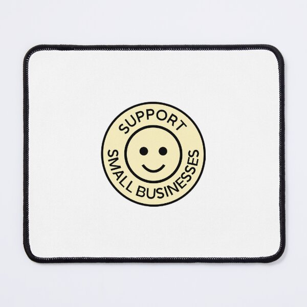 Item preview, Support Small Businesses Yellow designed and sold by MKBcreates.