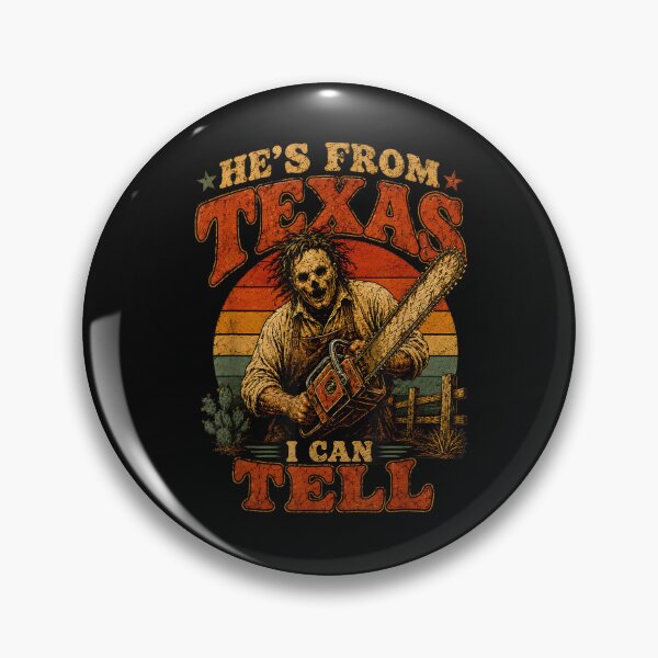 Item preview, He's from Texas I Can Tell Lone Star Scary Horror Halloween designed and sold by ArtByimamS.