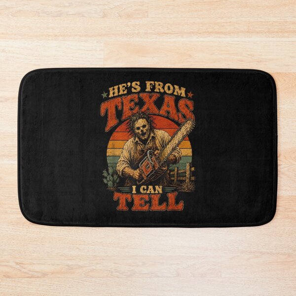 Item preview, He's from Texas I Can Tell Lone Star Scary Horror Halloween designed and sold by ArtByimamS.