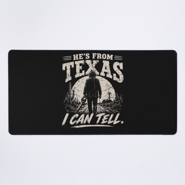 Item preview, hes from Texas i can Tell Shirt, Chainsaw Horror designed and sold by Juansustait.