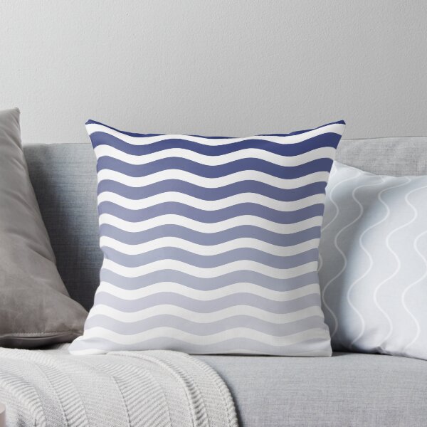 Item preview, Blue Ocean Wave Pattern | Modern Abstract Art designed and sold by limos.