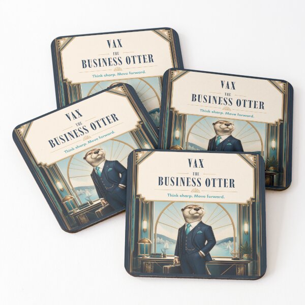 Item preview, Vax the Business Otter designed and sold by Holy JM Designs.