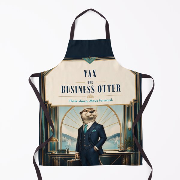 Item preview, Vax the Business Otter designed and sold by Holy JM Designs.