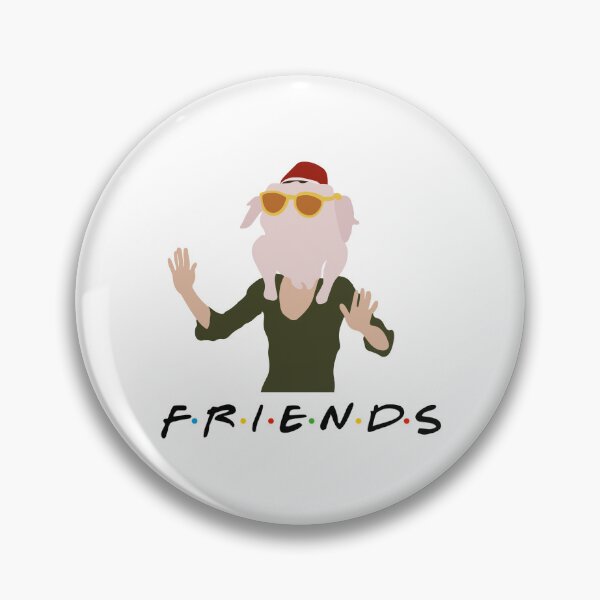 Item preview, Monica Thanksgiving Turkey Head Friends TV Show designed and sold by ARACREATIVECO.