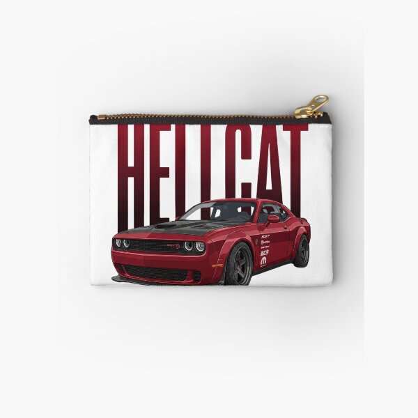 Item preview, Red Dodge Challenger SRT Hellcat Widebody American Muscle Vector Art designed and sold by Motorline44.