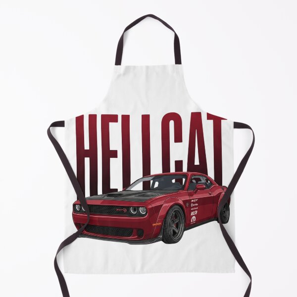 Item preview, Red Dodge Challenger SRT Hellcat Widebody American Muscle Vector Art designed and sold by Motorline44.