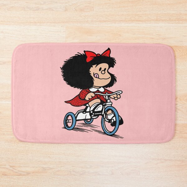 Item preview, Mafalda on a bicycle designed and sold by JarquinDD.