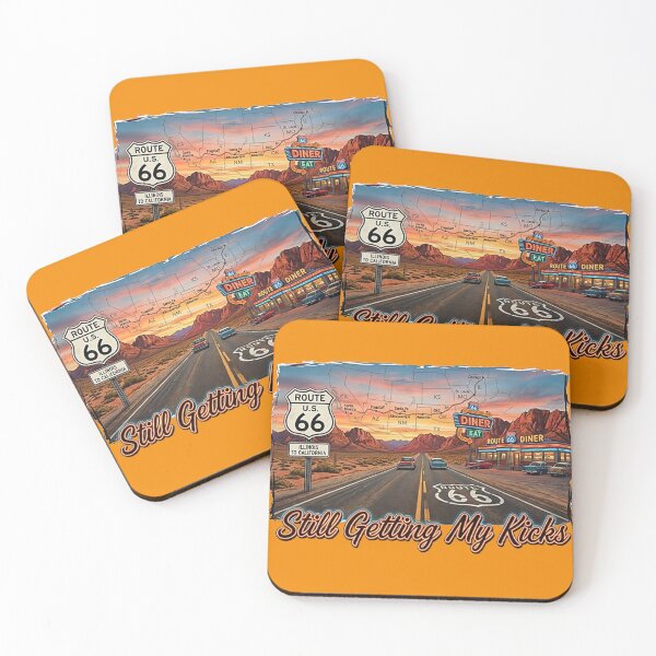 Item preview, Route 66 Still getting my kicks Retro Vintage Continental Divide Hopi Sunsets New Mexico Mother Road  designed and sold by 90snerd.