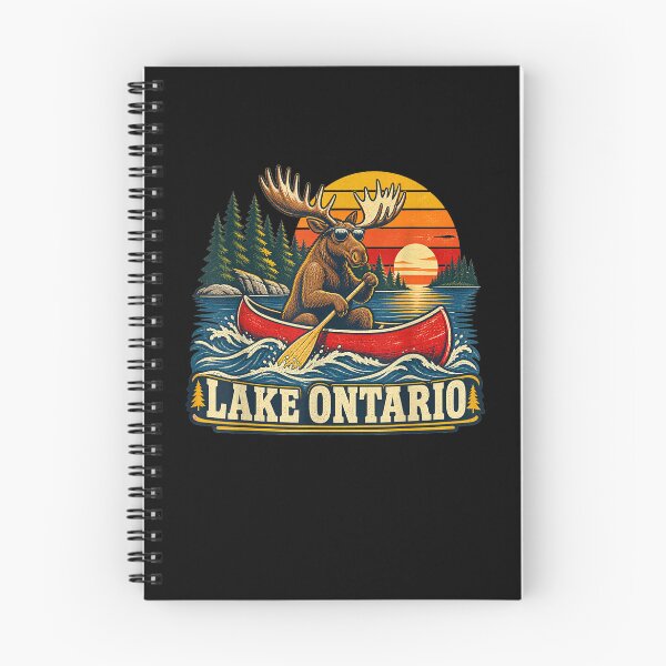 Item preview, Lake Ontario Moose Canoe Vintage Outdoor  designed and sold by MatherFisher.