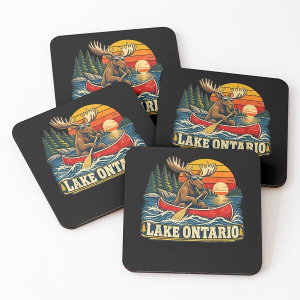 Item preview, Lake Ontario Moose Canoe Vintage Outdoor  designed and sold by MatherFisher.