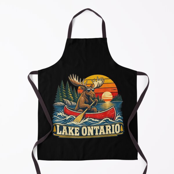 Item preview, Lake Ontario Moose Canoe Vintage Outdoor designed and sold by MatherFisher.