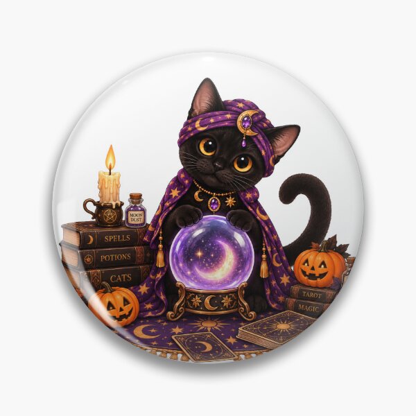 Item preview, Cute Bombay Cat Fortune Teller Halloween designed and sold by NoExcusesTraveller .