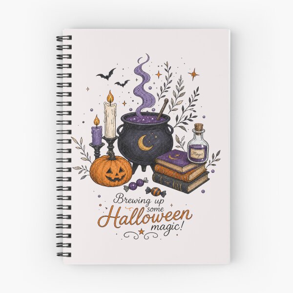 Item preview, Halloween Witch Cauldron Brewing Potion Magic designed and sold by JessArty ⭐⭐⭐⭐⭐.