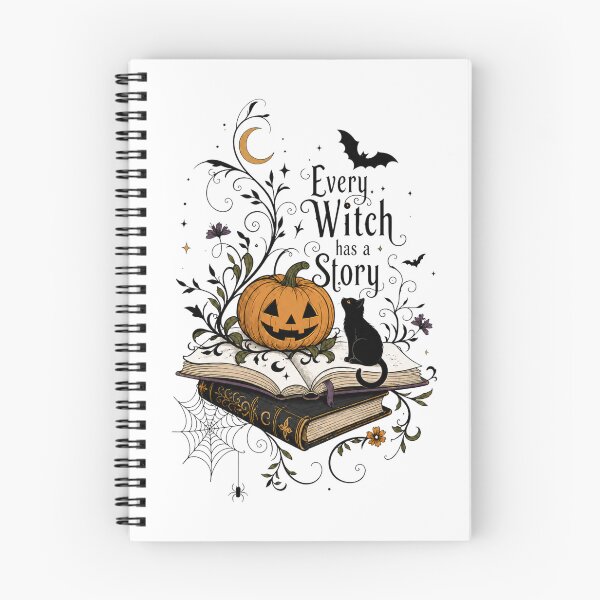 Item preview, Every Witch Has A Story Pumpkin Cat designed and sold by JessArty ⭐⭐⭐⭐⭐.