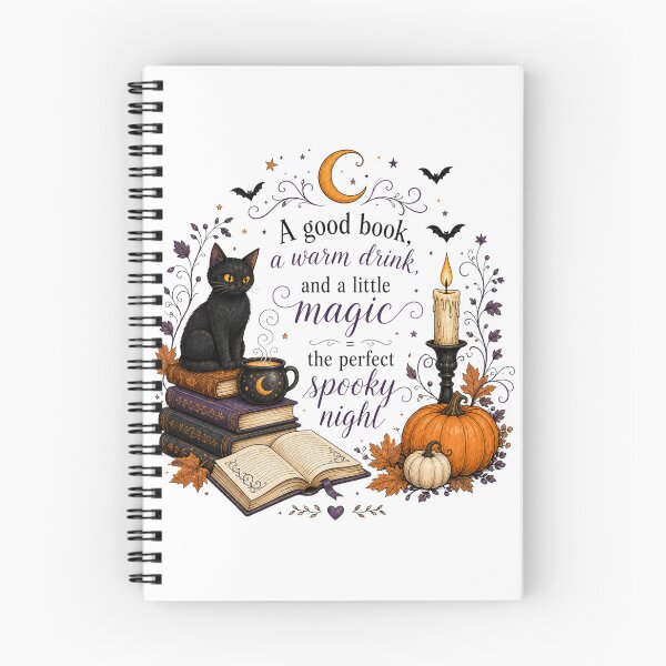 Item preview, Cozy Autumn Reading Black Cat Pumpkin Candle designed and sold by JessArty ⭐⭐⭐⭐⭐.