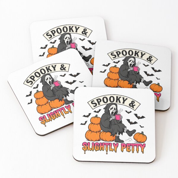 Item preview, Spooky & Slightly Petty Ghostface Halloween Coffee designed and sold by wingoo22.