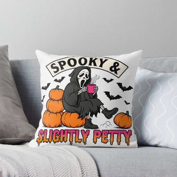 Item preview, Spooky & Slightly Petty Ghostface Halloween Coffee designed and sold by wingoo22.