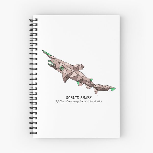 Item preview, Geometric Goblin Shark designed and sold by AnimalsKnowAll.