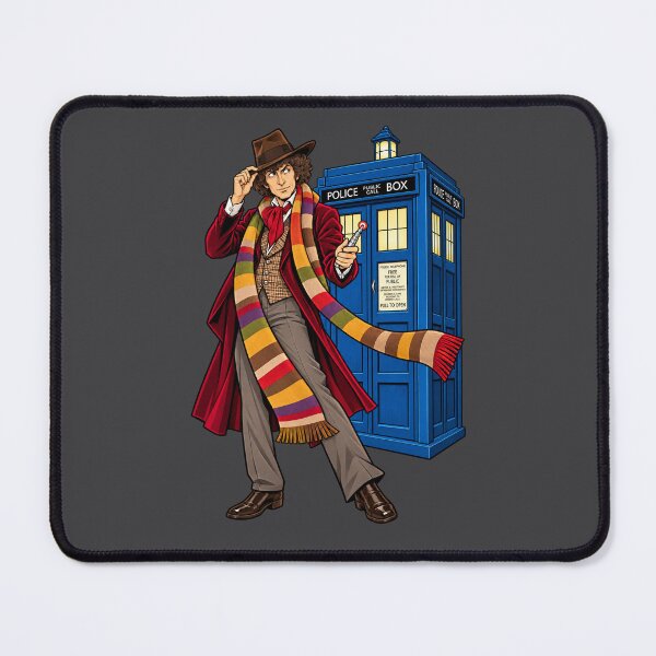 Item preview, Fourth Doctor & TARDIS – Classic Time-Travel Adventure designed and sold by OzyWear.