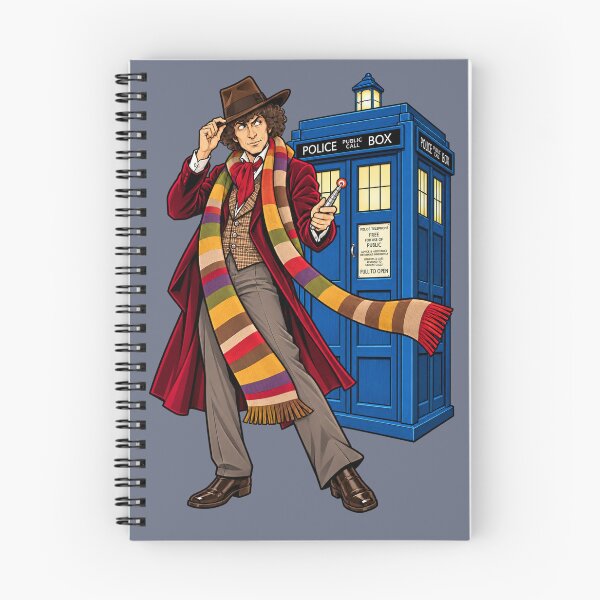 Item preview, Fourth Doctor & TARDIS – Classic Time-Travel Adventure designed and sold by OzyWear.