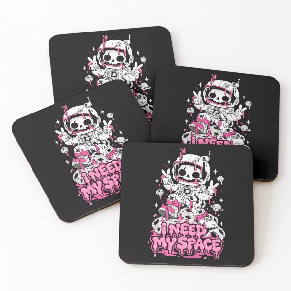 Item preview, I Need My Space – Funny Skeleton Astronaut Space Streetwear designed and sold by Leeded.