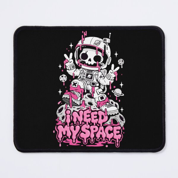 Item preview, I Need My Space – Funny Skeleton Astronaut Space Streetwear designed and sold by Leeded.