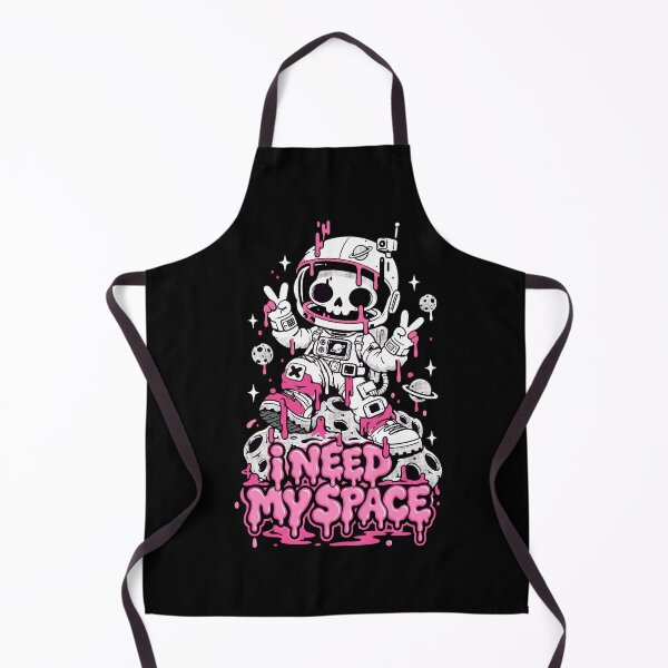 Item preview, I Need My Space – Funny Skeleton Astronaut Space Streetwear designed and sold by Leeded.