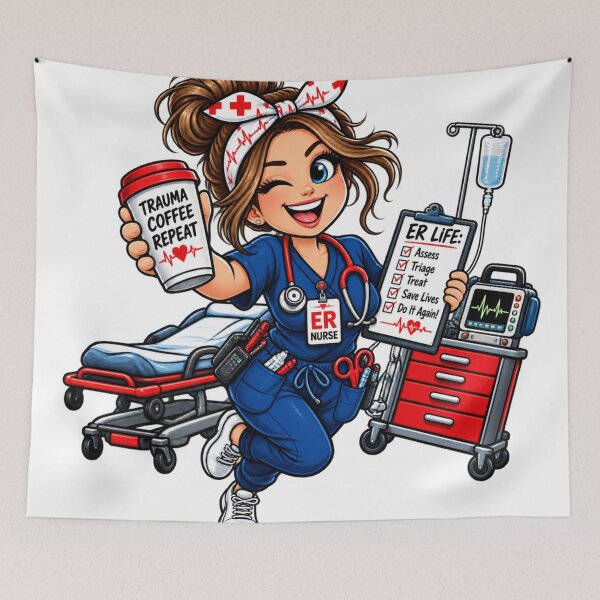 Item preview, Nurse ER  designed and sold by cringe0015.