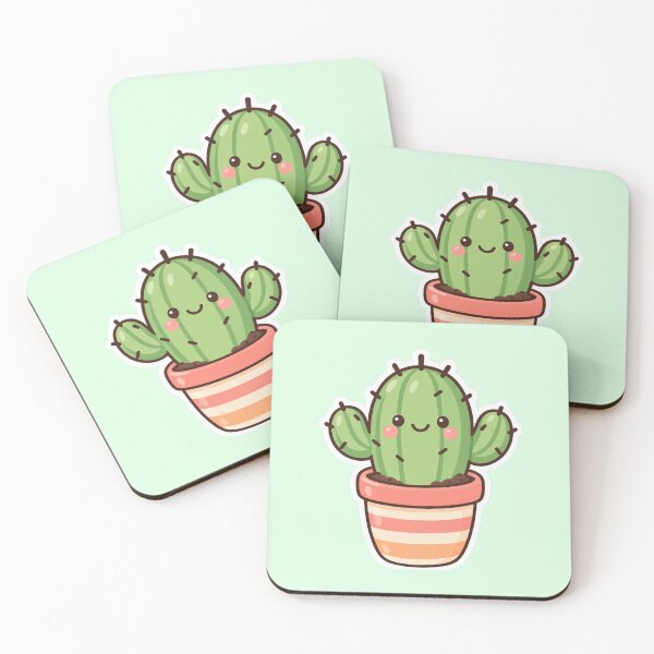 Item preview, Tiny Cactus In A Pot Cute Sticker Design designed and sold by Inkworksbyshery.