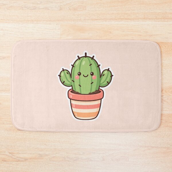Item preview, Tiny Cactus In A Pot Cute Sticker Design designed and sold by Inkworksbyshery.