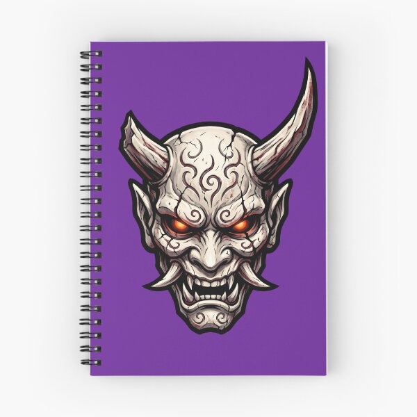 Item preview, Fierce Japanese Oni Demon Mask designed and sold by Pixel-Perfecto.