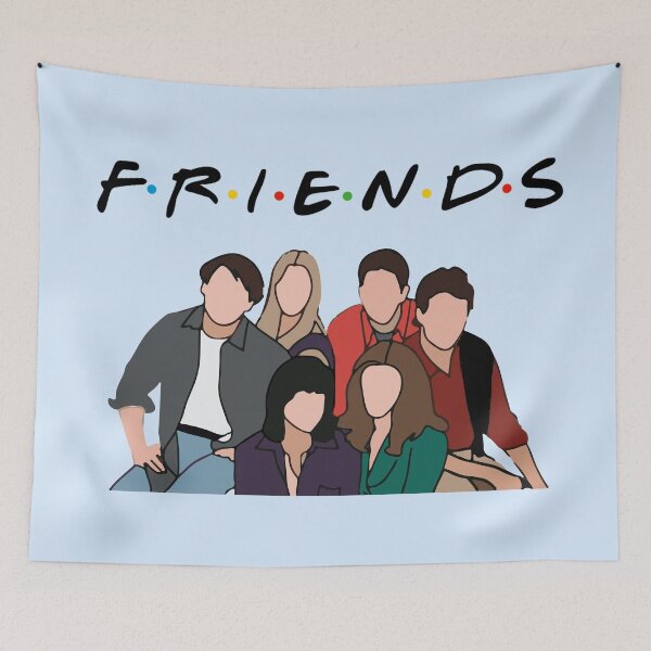Item preview, Best Friends Group Minimalist Illustration designed and sold by ARACREATIVECO.