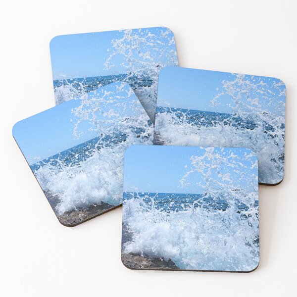 Item preview, Crashing Adriatic Sea Wave in Petrovac, Montenegro designed and sold by Levorr.