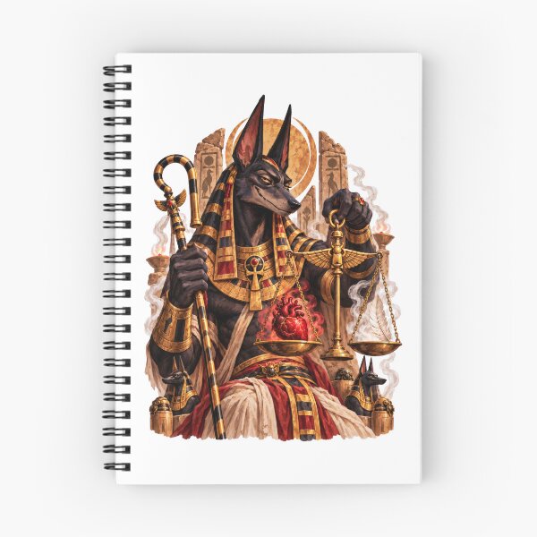 Item preview, Anubis Weighing the Heart on Sacred Scales designed and sold by MarlicShop.
