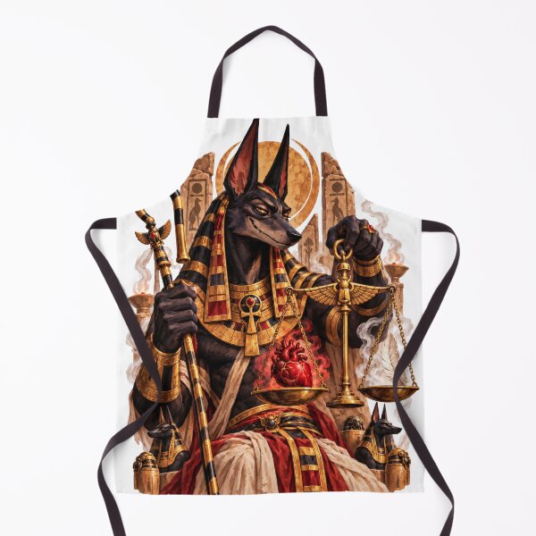 Item preview, Anubis Pesando el Corazón en Balanza Sagrada designed and sold by MarlicShop.