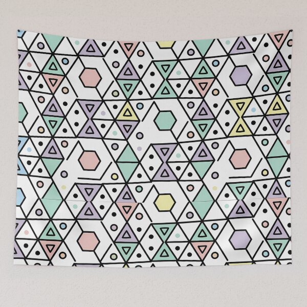 Item preview, Color esthetic Seamless Pattern Collection Decorative Graphic Design designed and sold by ART ATTACK ZONE.