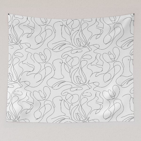 Item preview, Lines Aesthetic Seamless Pattern Collection Decorative Graphic Design designed and sold by ART ATTACK ZONE.