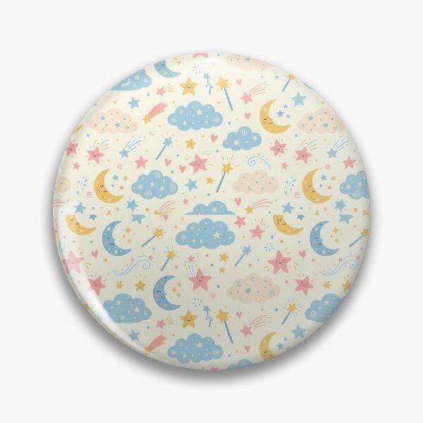Item preview, Clouds Aesthetic Seamless Pattern Collection Decorative Graphic Design designed and sold by ART ATTACK ZONE.