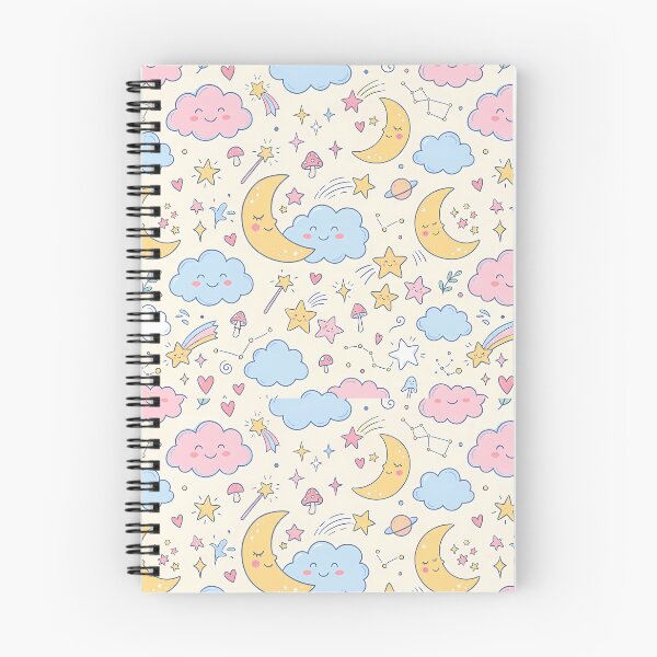 Item preview, Moon Aesthetic Seamless Pattern Collection Decorative Graphic Design designed and sold by ART ATTACK ZONE.