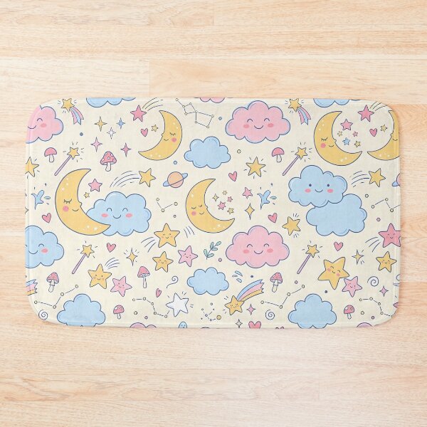 Item preview, Moon Aesthetic Seamless Pattern Collection Decorative Graphic Design designed and sold by ART ATTACK ZONE.