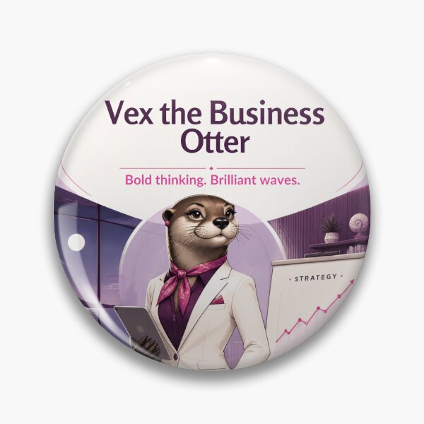 Item preview, Vex the Business Otter designed and sold by Holy JM Designs.
