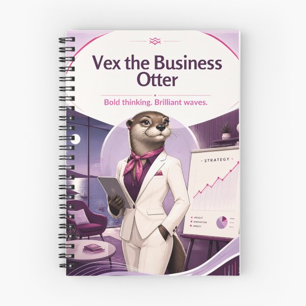 Item preview, Vex the Business Otter designed and sold by Holy JM Designs.