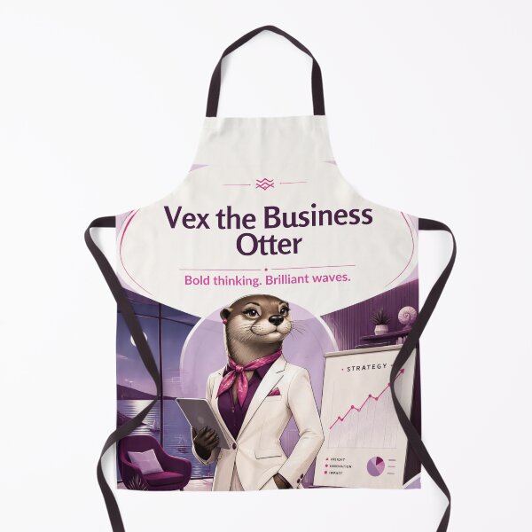 Item preview, Vex the Business Otter designed and sold by Holy JM Designs.