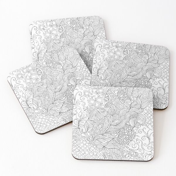 Item preview, Flower Aesthetic Seamless Pattern Collection Decorative Graphic Design designed and sold by ART ATTACK ZONE.