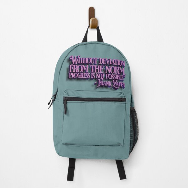 Item preview, Frank Zappa Quote Stencil (Deviation = Progress) designed and sold by Cathedral of Curiosity.