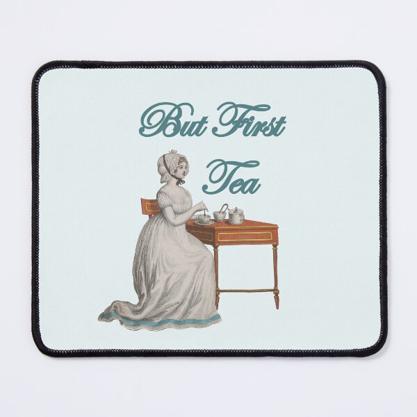 Item preview, But First Tea Edwardian Fashion Plate designed and sold by WillowNox7.
