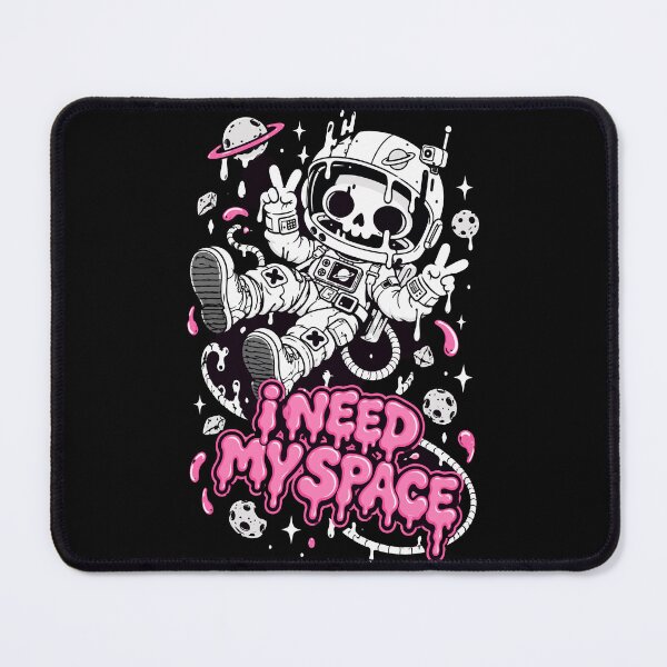 Item preview, I Need My Space – Funny Skeleton Astronaut Space Streetwear designed and sold by Leeded.