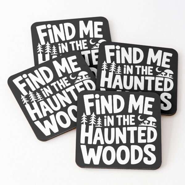 Item preview, Find Me in the Haunted Woods designed and sold by theartfulaspie.