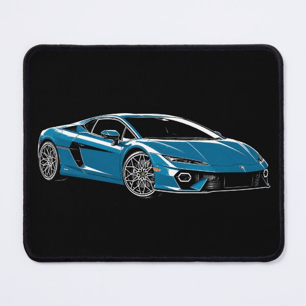 Item preview, Blue Lamborghini Temerario – Exotic Supercar Art designed and sold by Stinky Lincy's Apparel Company.