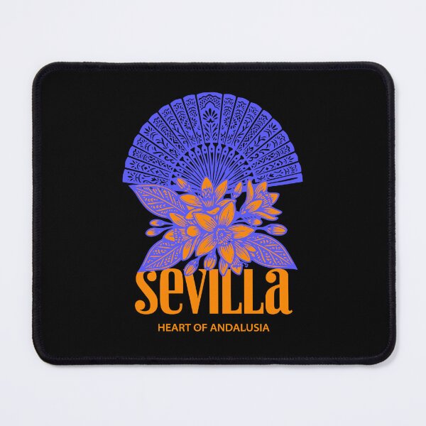Item preview, Sevilla Heart of Andalusia Spanish Fan Floral Graphic designed and sold by LinaValearte.